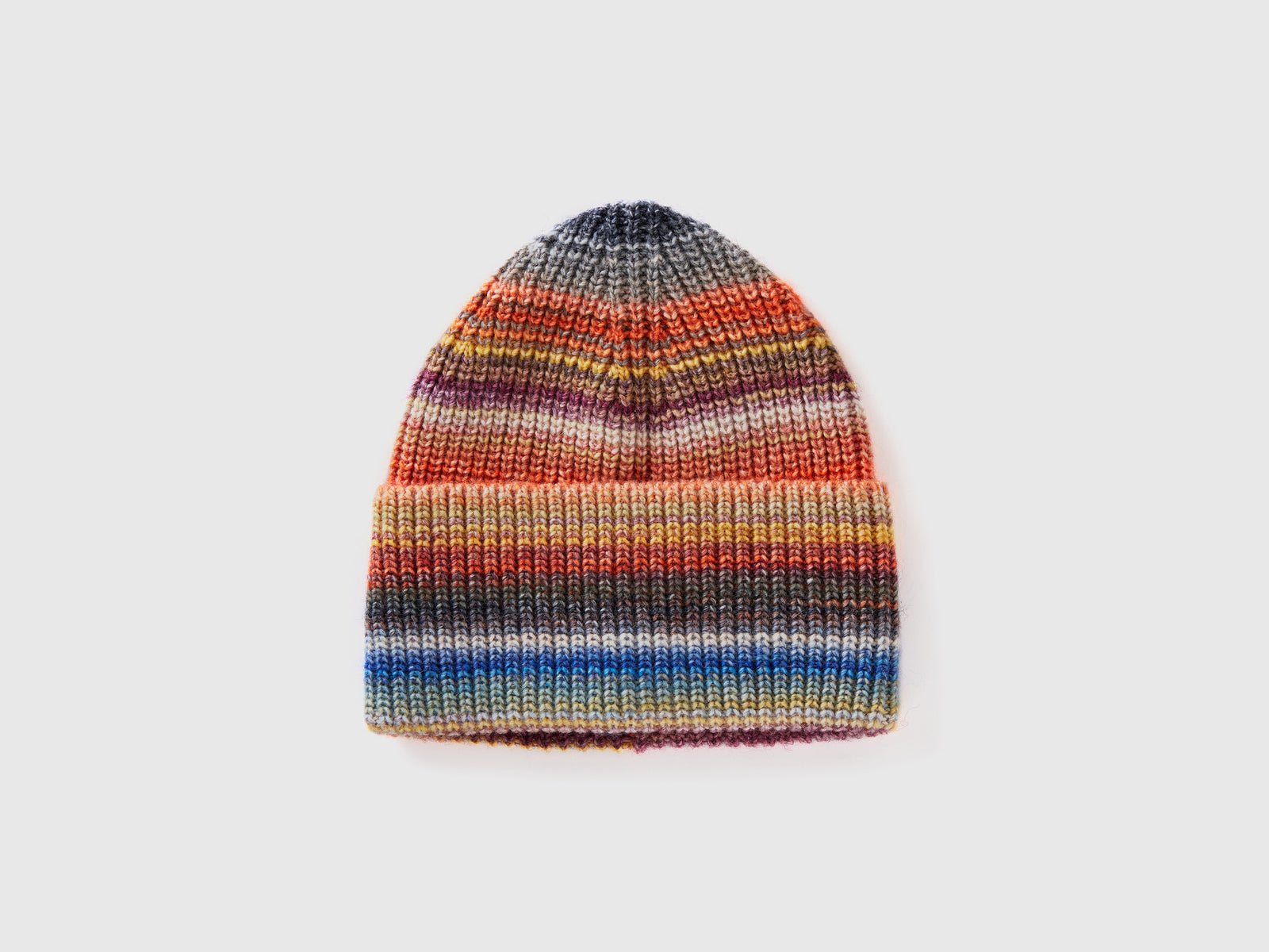 Berretto in misto lana da donna multi-color | Benetton Outlet