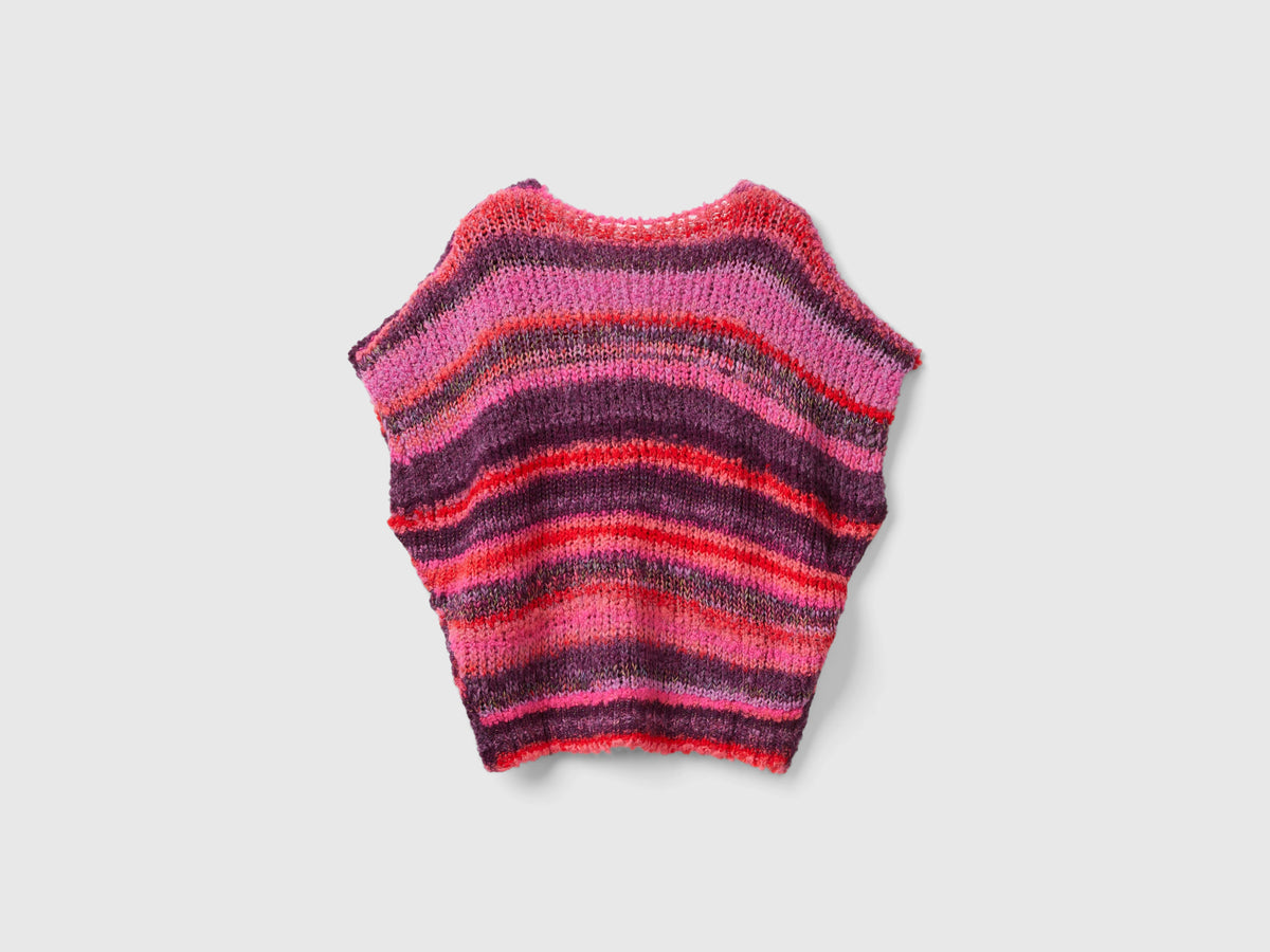 Gilet in misto lana