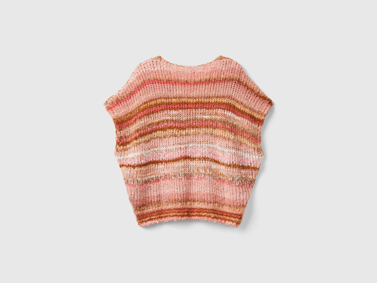 Gilet in misto lana