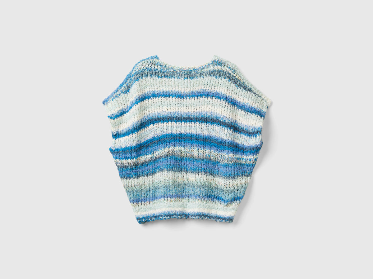 Gilet in misto lana