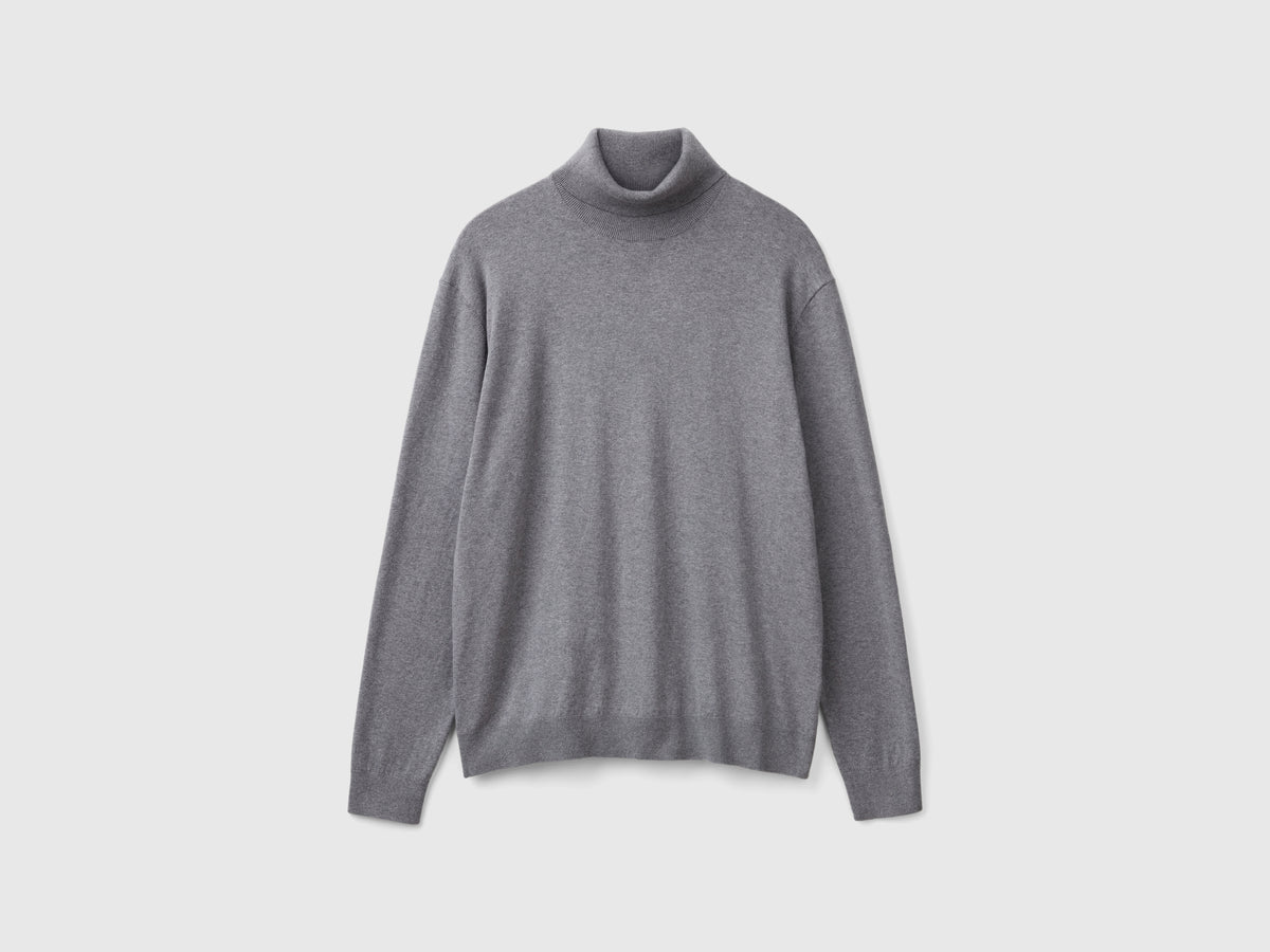 Dolcevita in misto cotone leggero
