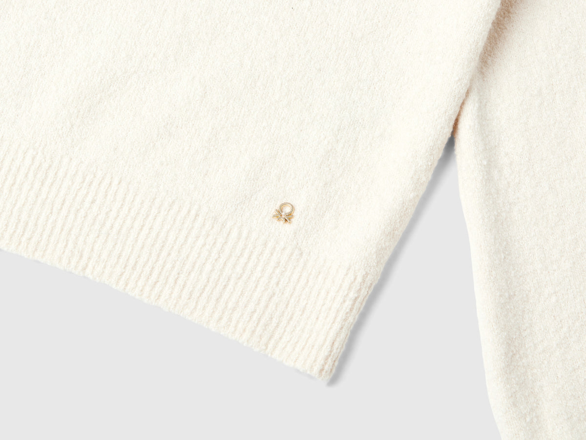Polo in maglia cropped