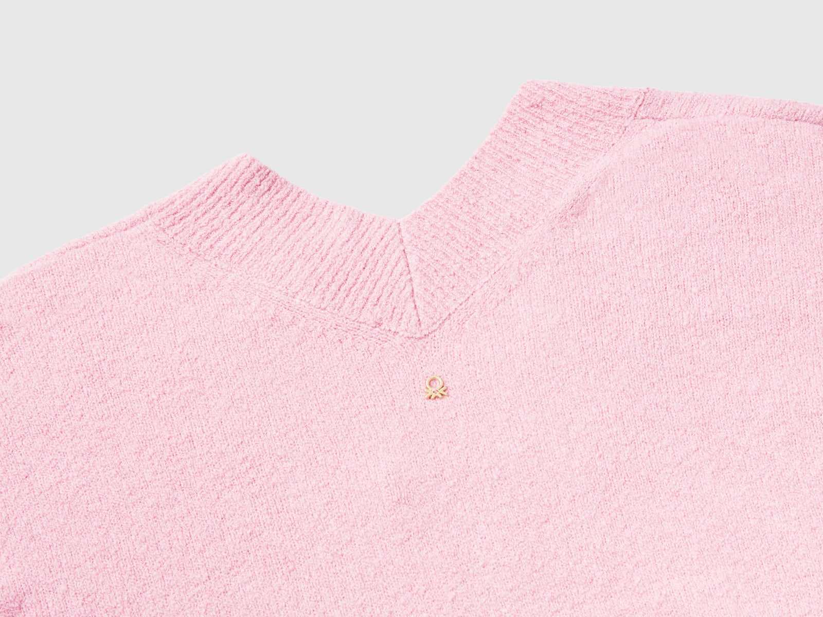 Maglia con scollo a V da donna lilla 3 | Benetton Outlet