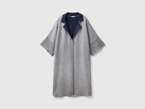 Cappotto aperto reversibile