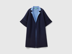 Cappotto aperto reversibile