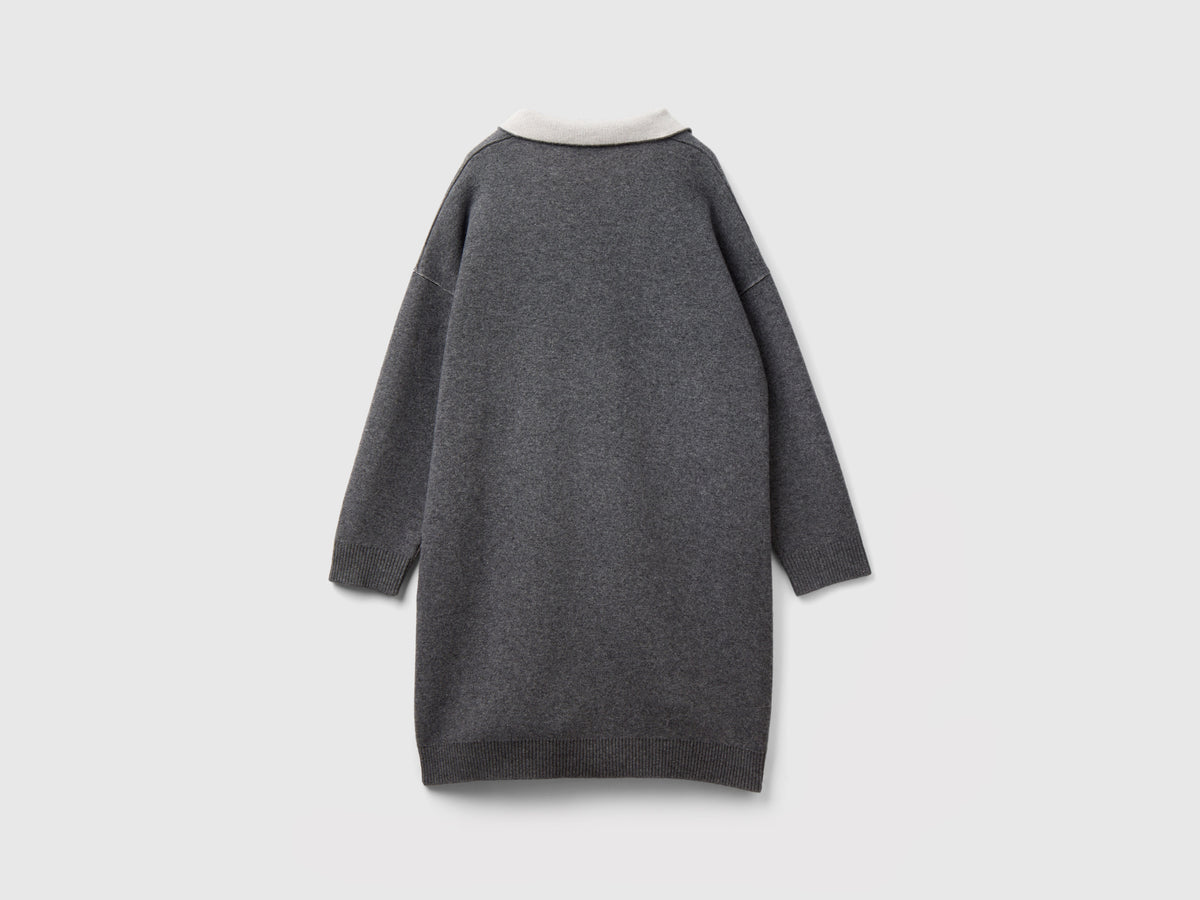 Cappotto reversibile in maglia
