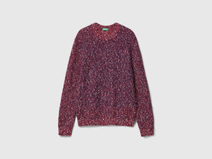 Maglia reversibile in misto mohair