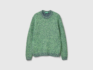 Maglia reversibile in misto mohair