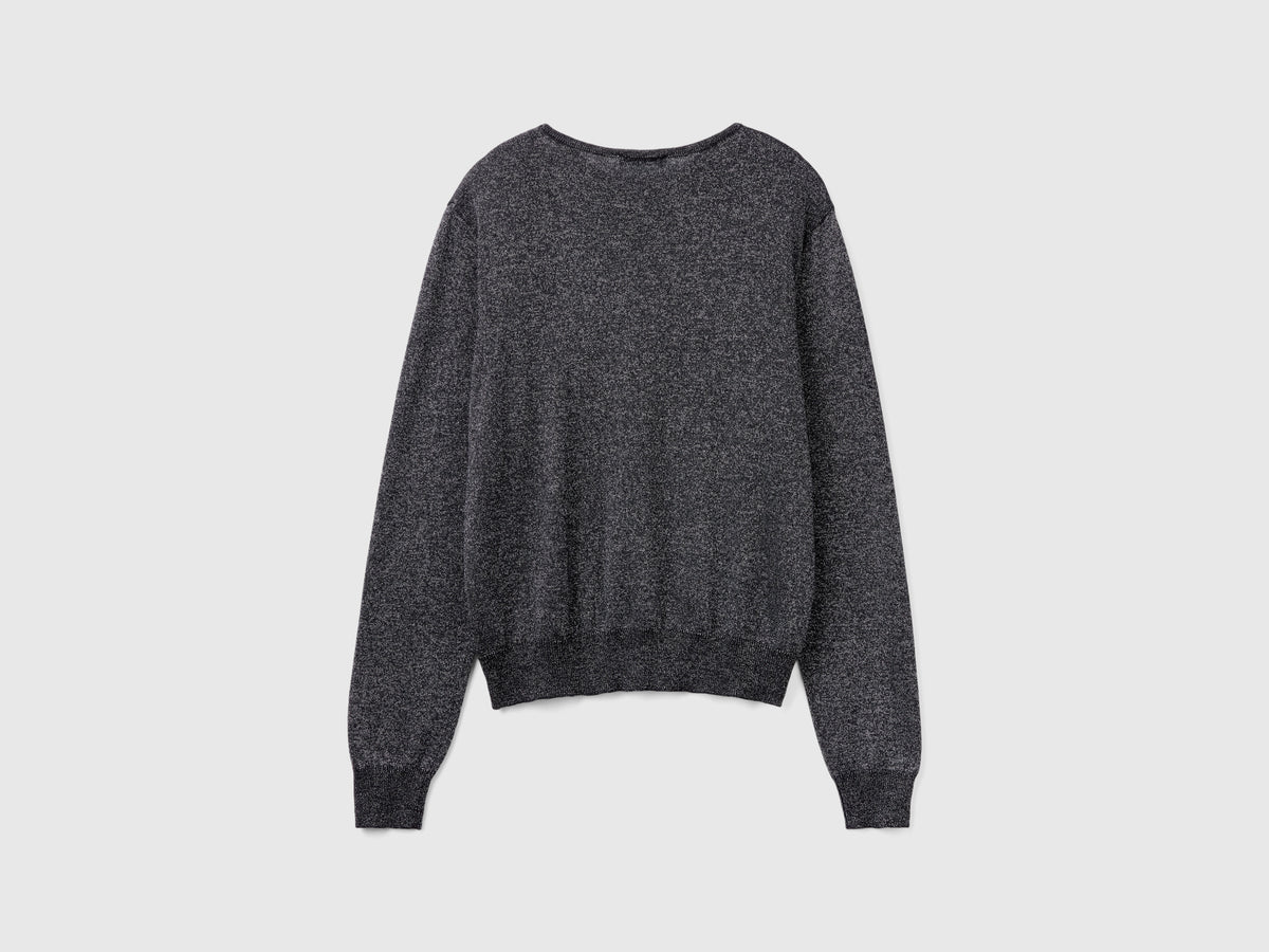 Maglia cut out con lurex