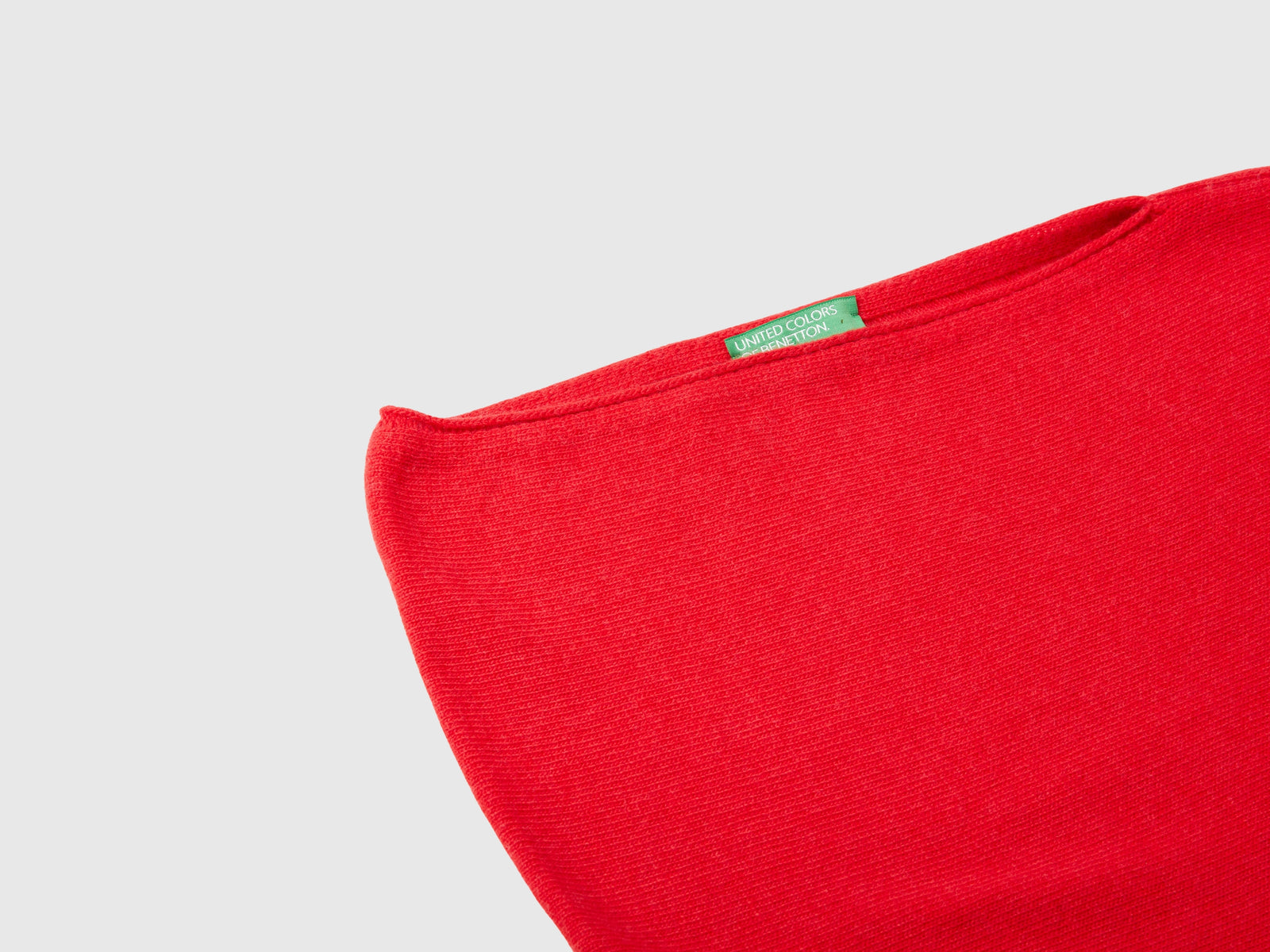 Mantella in misto cashmere da donna rosso 3 | Benetton Outlet