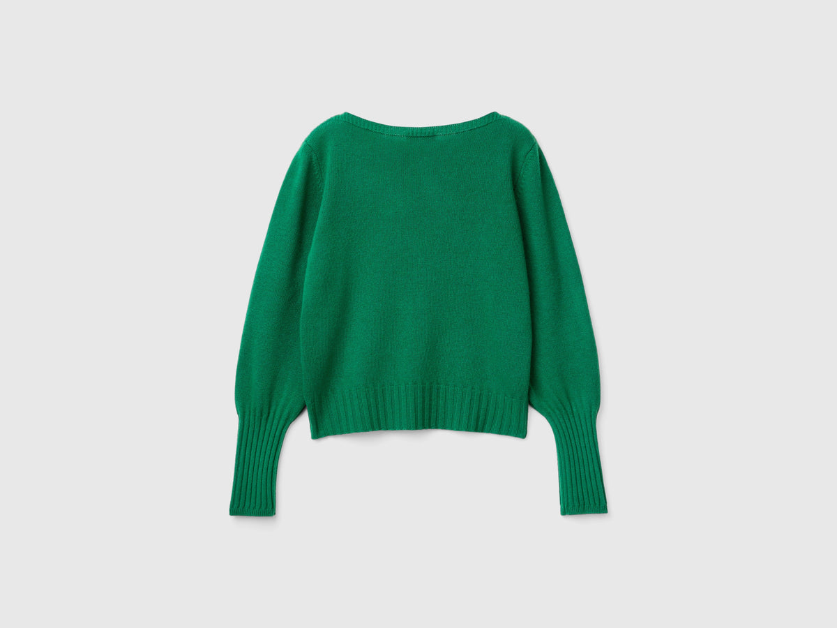 Boat-neck sweater