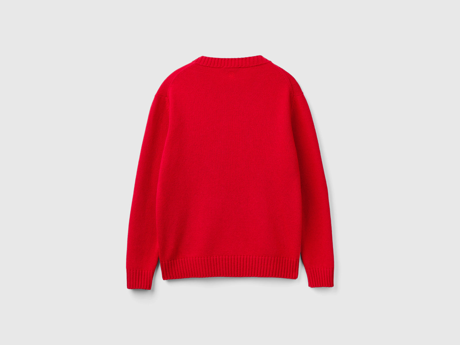 Maglione con grafica sci da uomo rosso 2 | Benetton Outlet
