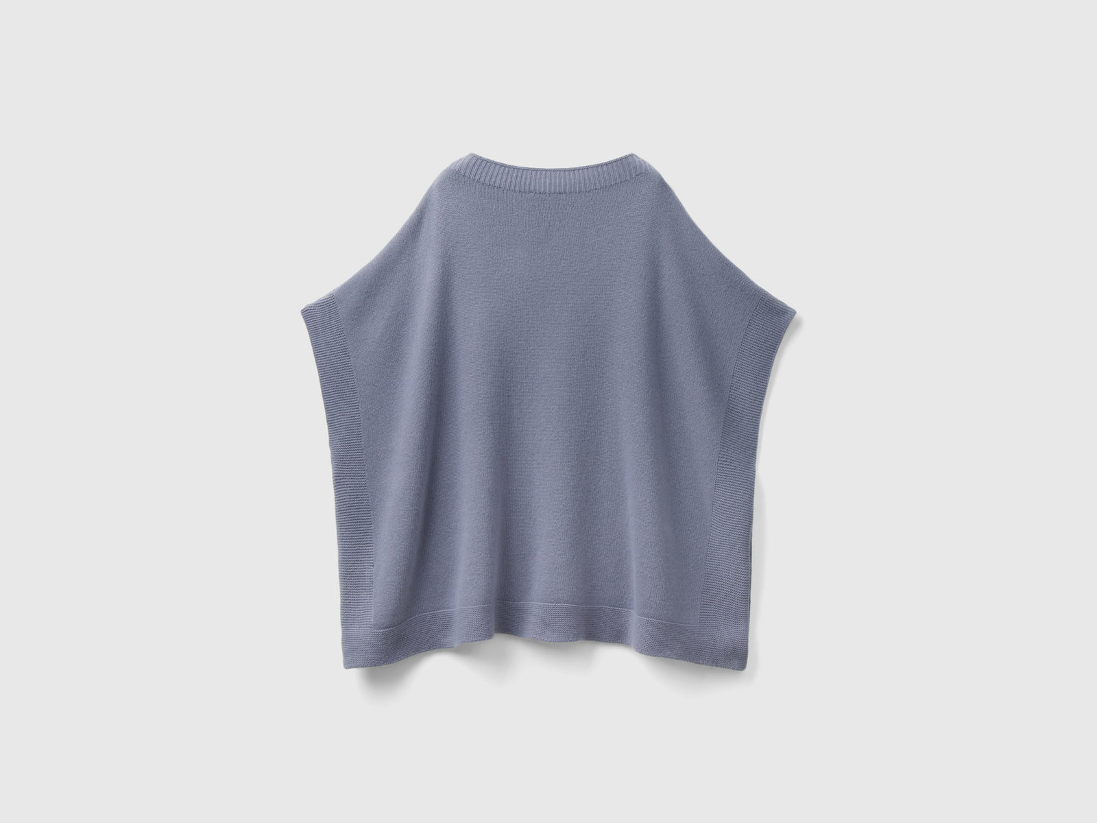 Mantella con scollo a barchetta da donna grigio 2 | Benetton Outlet