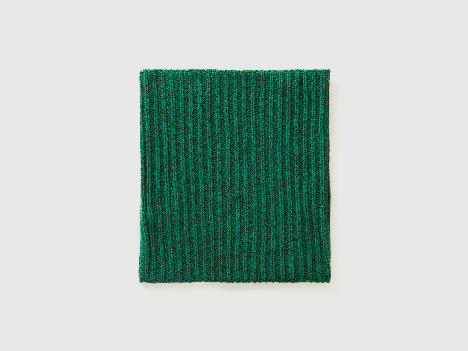 Scaldacollo in misto lana da donna verde 2 | Benetton Outlet