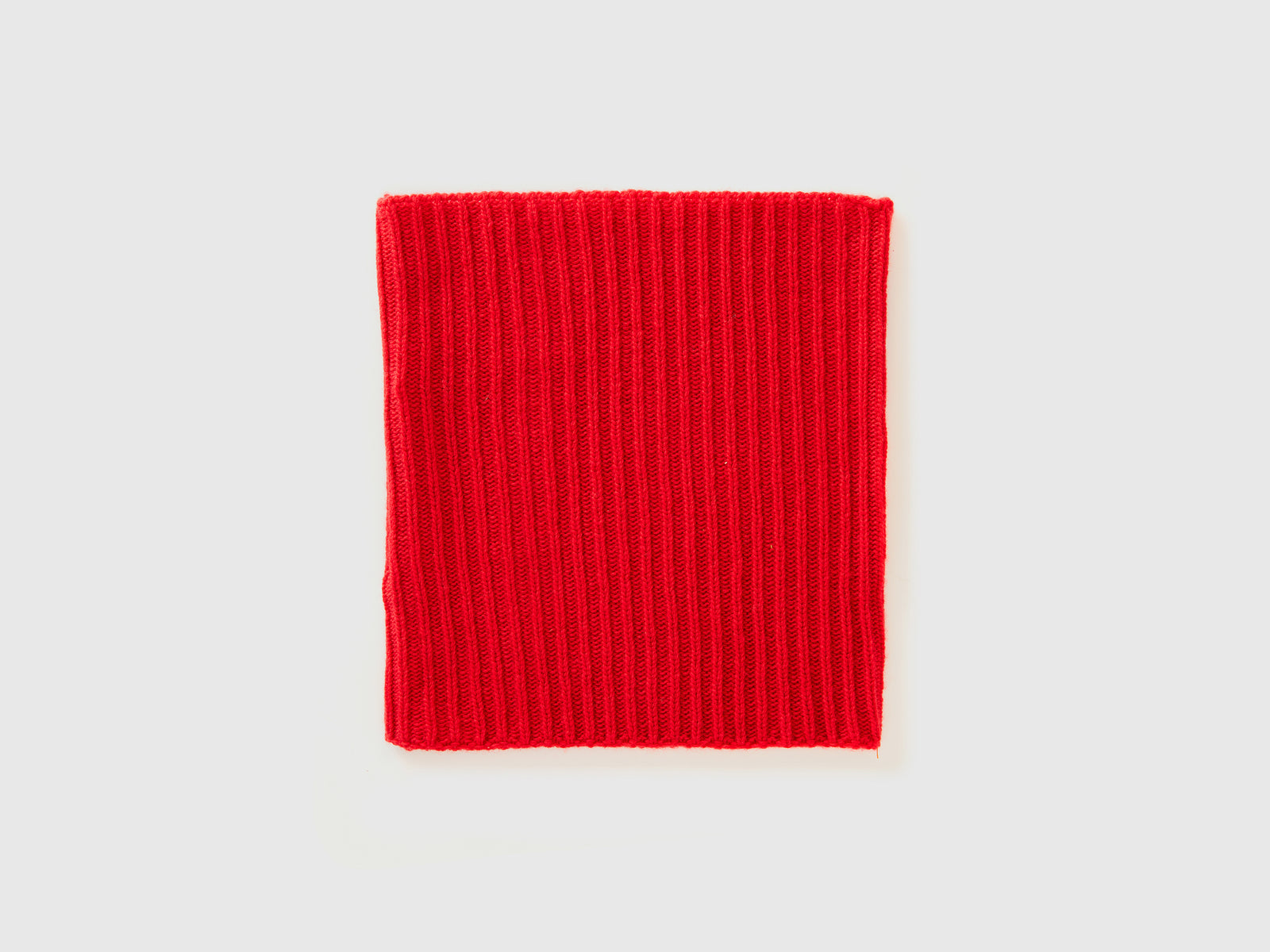 Scaldacollo in misto lana da donna rosso | Benetton Outlet