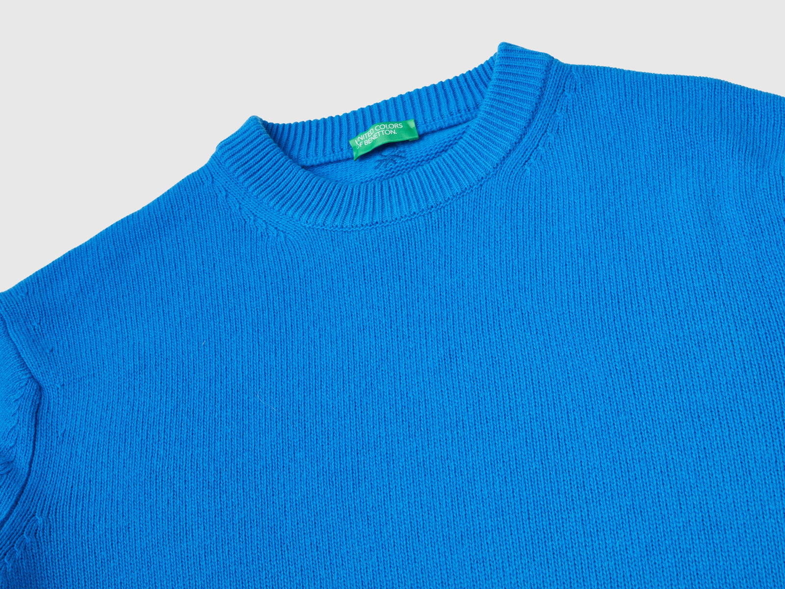 Maglia relaxed fit da uomo bluette 3 | Benetton Outlet