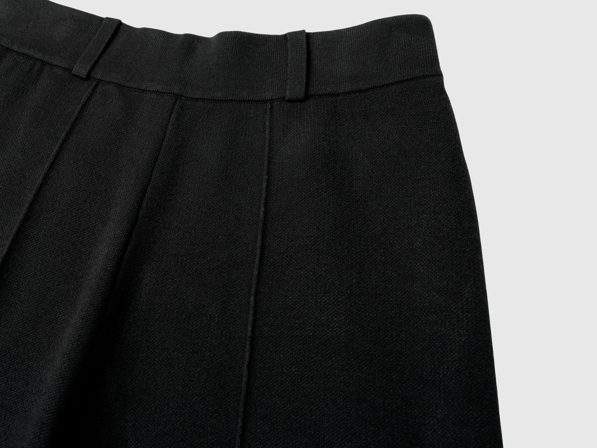 Palazzo trousers in viscose blend