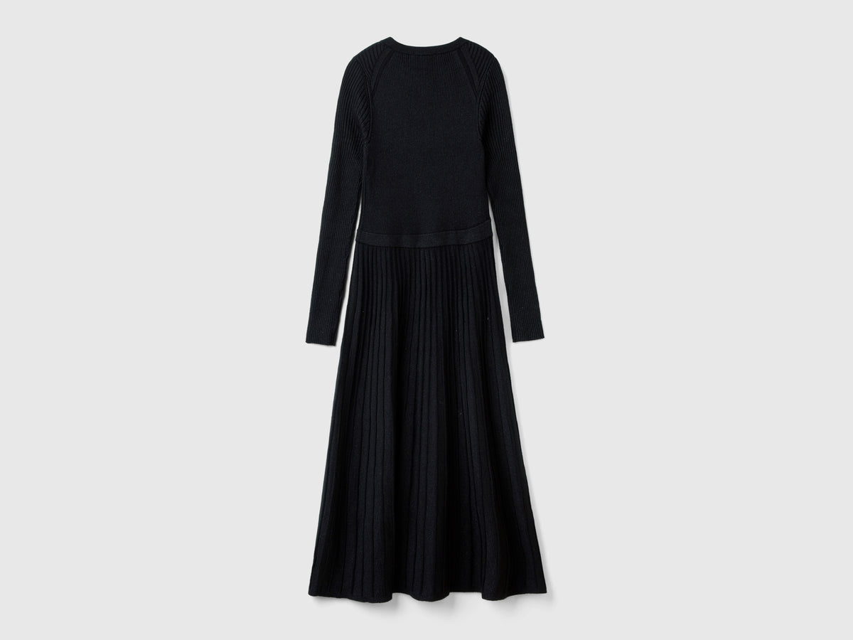 Vestito in maglia con lurex