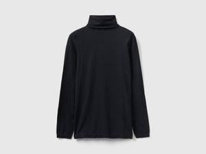 Maglia dolcevita stretch