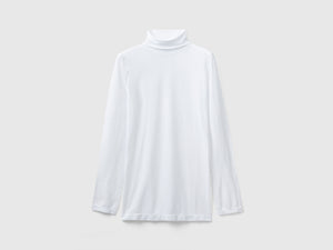 Maglia dolcevita stretch