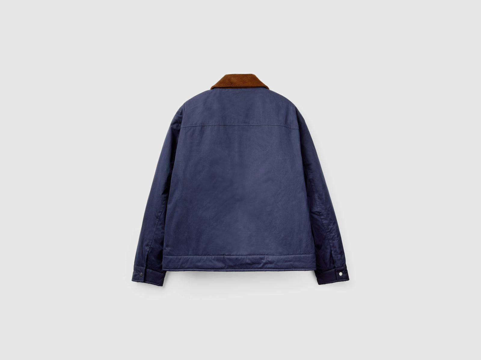 Giacca con fodera a quadri da uomo blu scuro 2 | Benetton Outlet