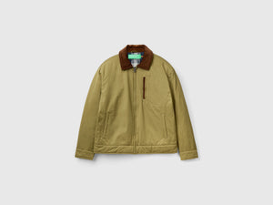 Chaqueta con forro de cuadros