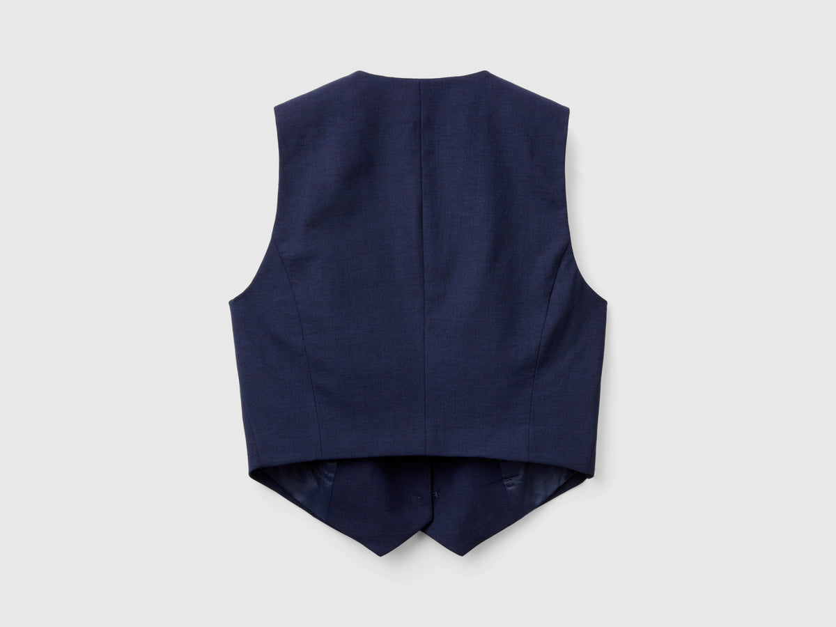 Gilet in misto viscosa