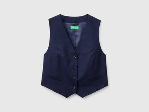 Gilet in misto viscosa