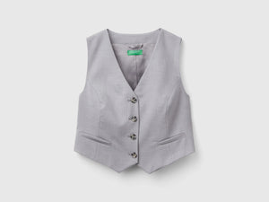 Gilet in misto viscosa