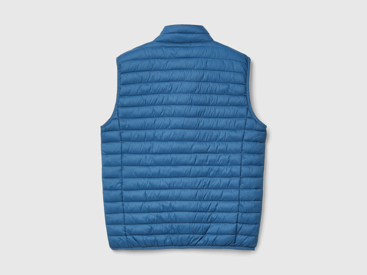 Chaqueta sin mangas acolchada con guata reciclada
