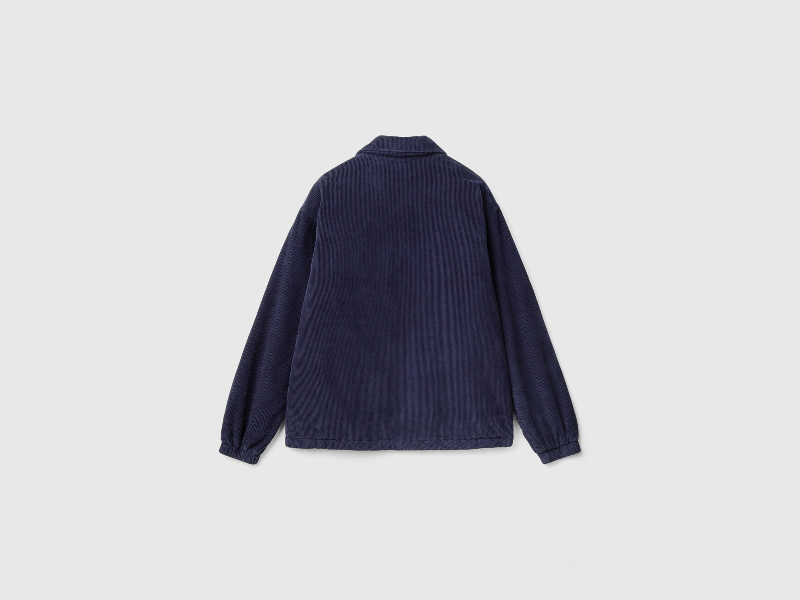 Giacca imbottita in velluto da uomo blu scuro 2 | Benetton Outlet