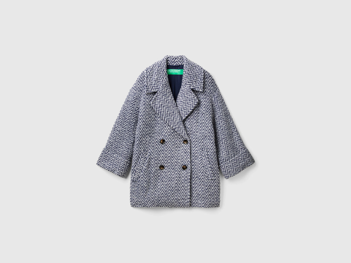 Cappotto oversize doppiopetto