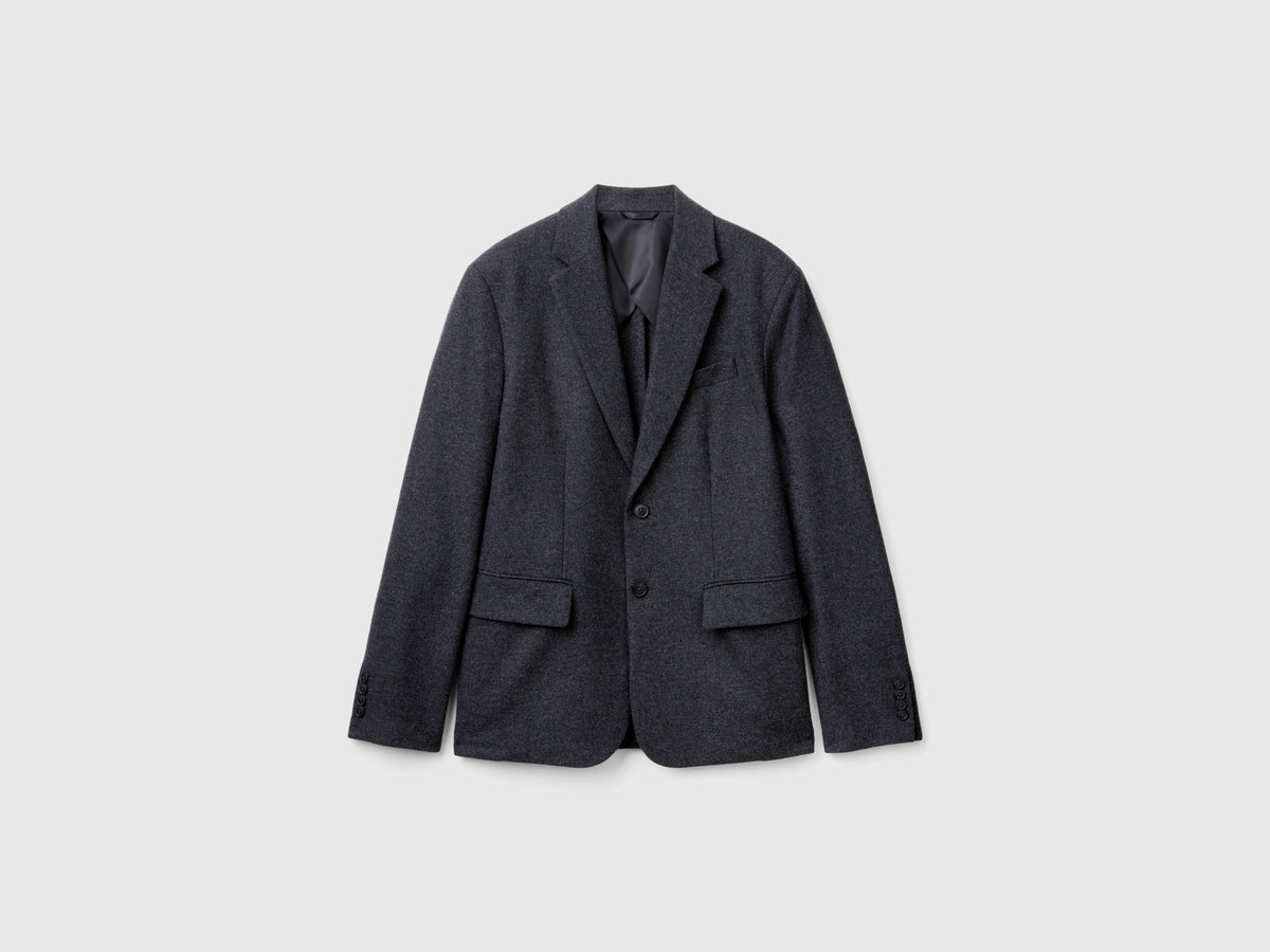 Blazer in flanella