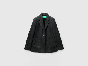 Blazer in velluto a costine