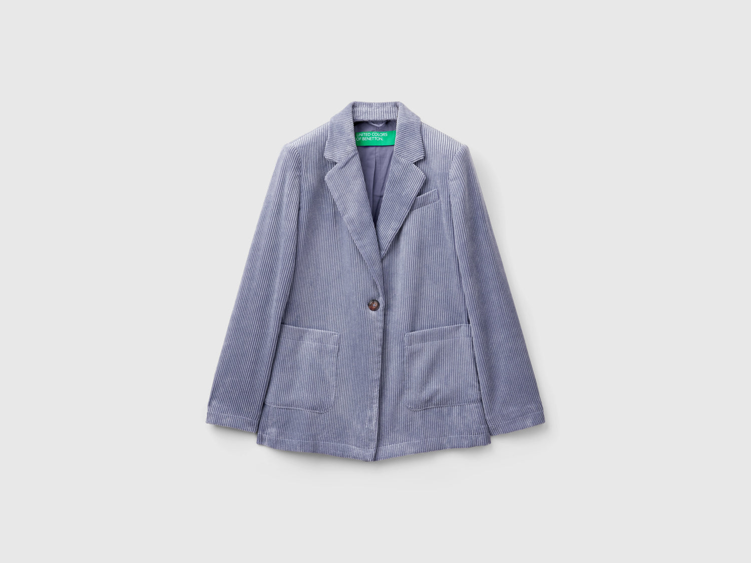 Corduroy Blazer da donna celeste | Benetton Outlet