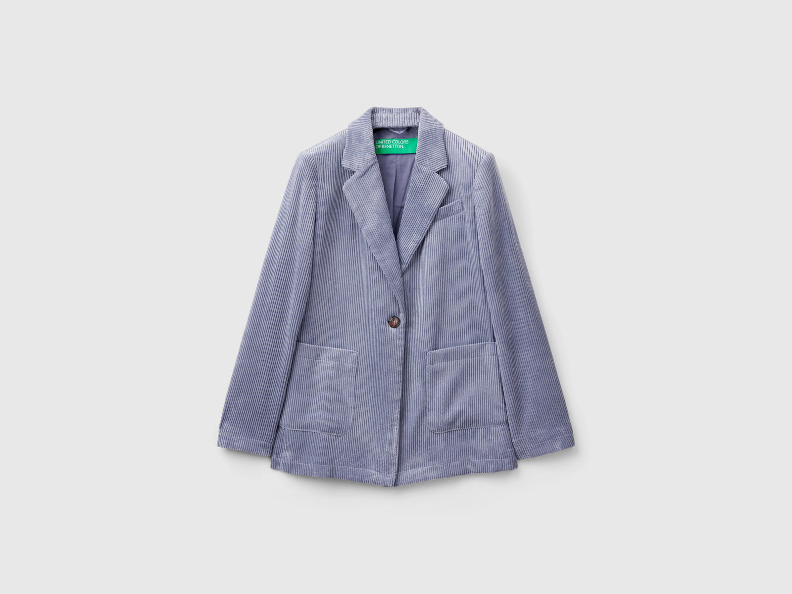 Corduroy Blazer da donna celeste | Benetton Outlet