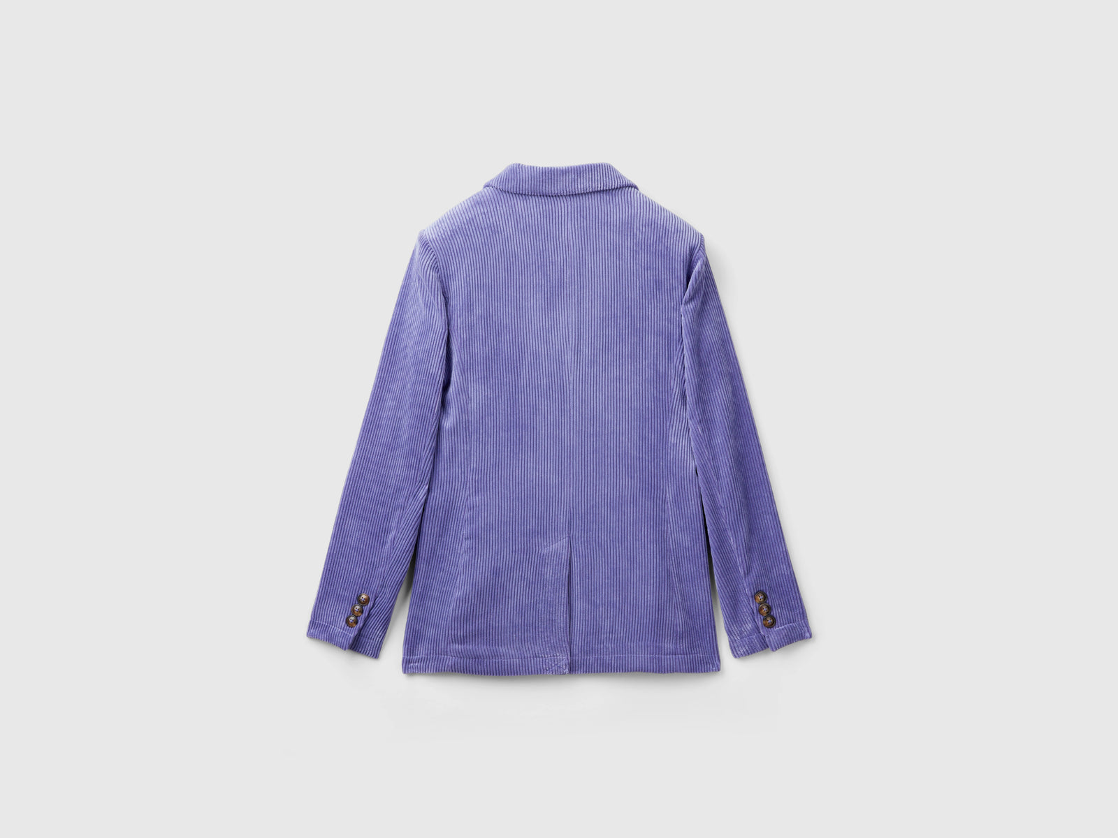 Blazer in velluto a costine da donna viola 2 | Benetton Outlet