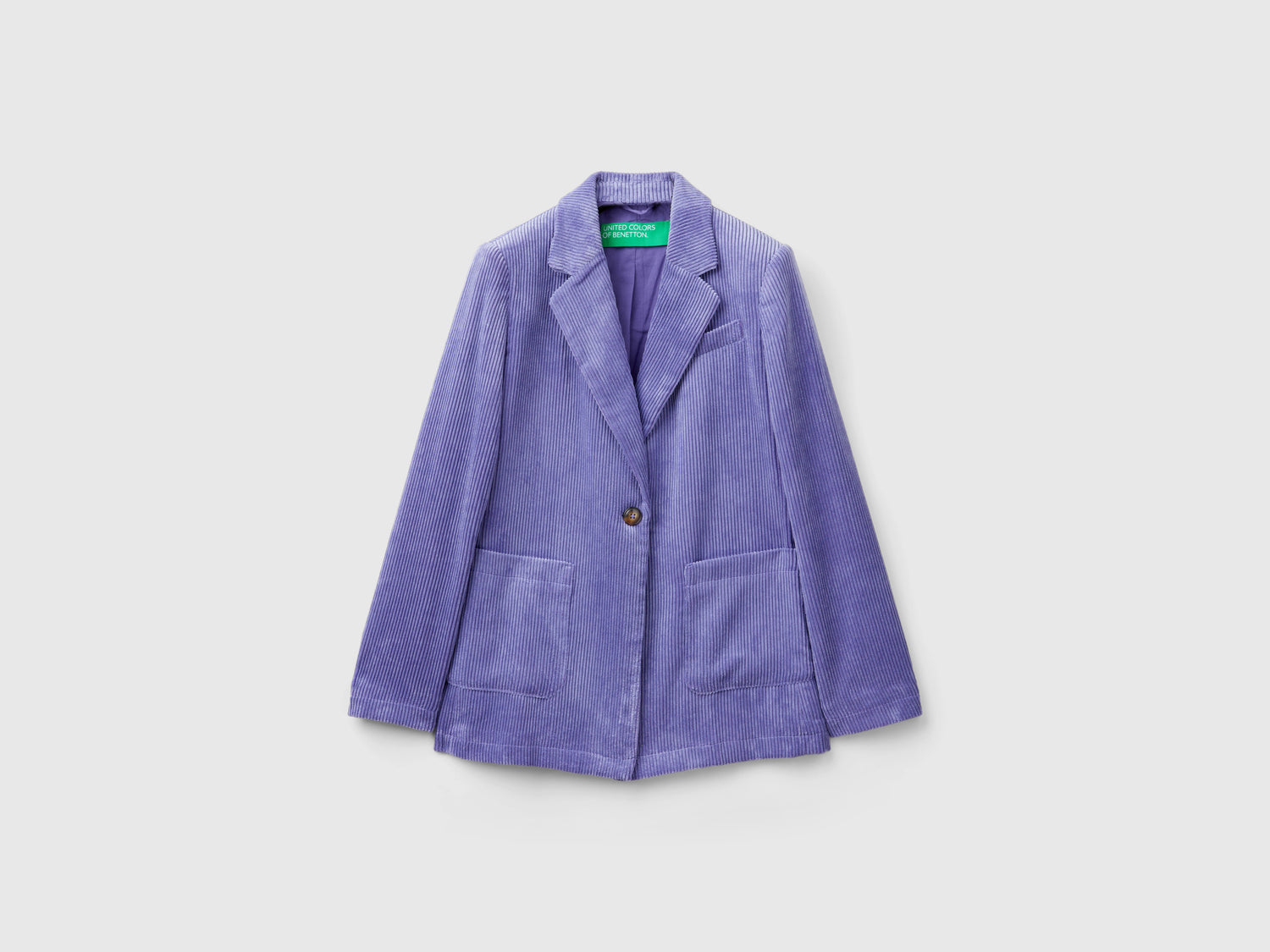 Corduroy Blazer da donna viola | Benetton Outlet