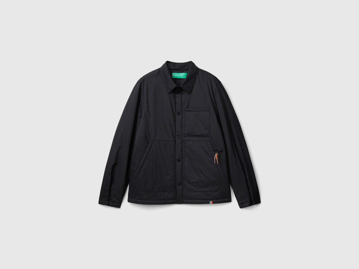 Giubbino slim fit in nylon