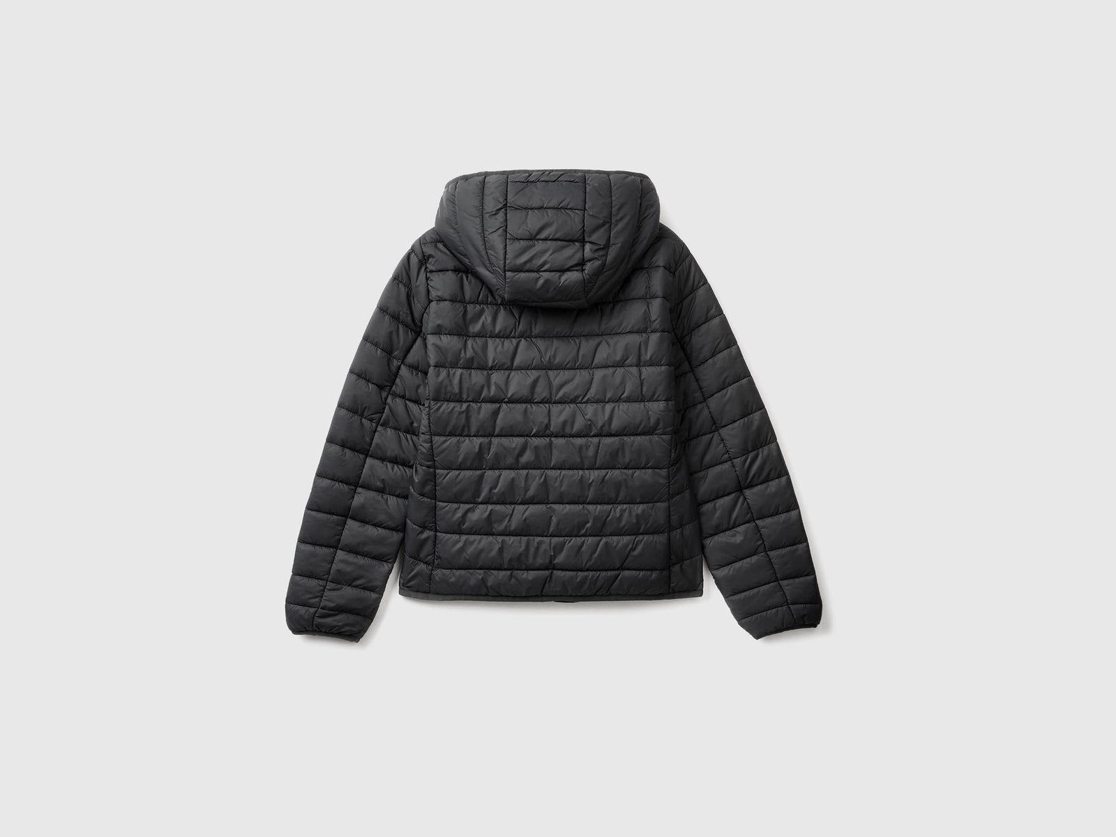 Giubbino imbottito con ovatta riciclata da donna nero 2 | Benetton Outlet