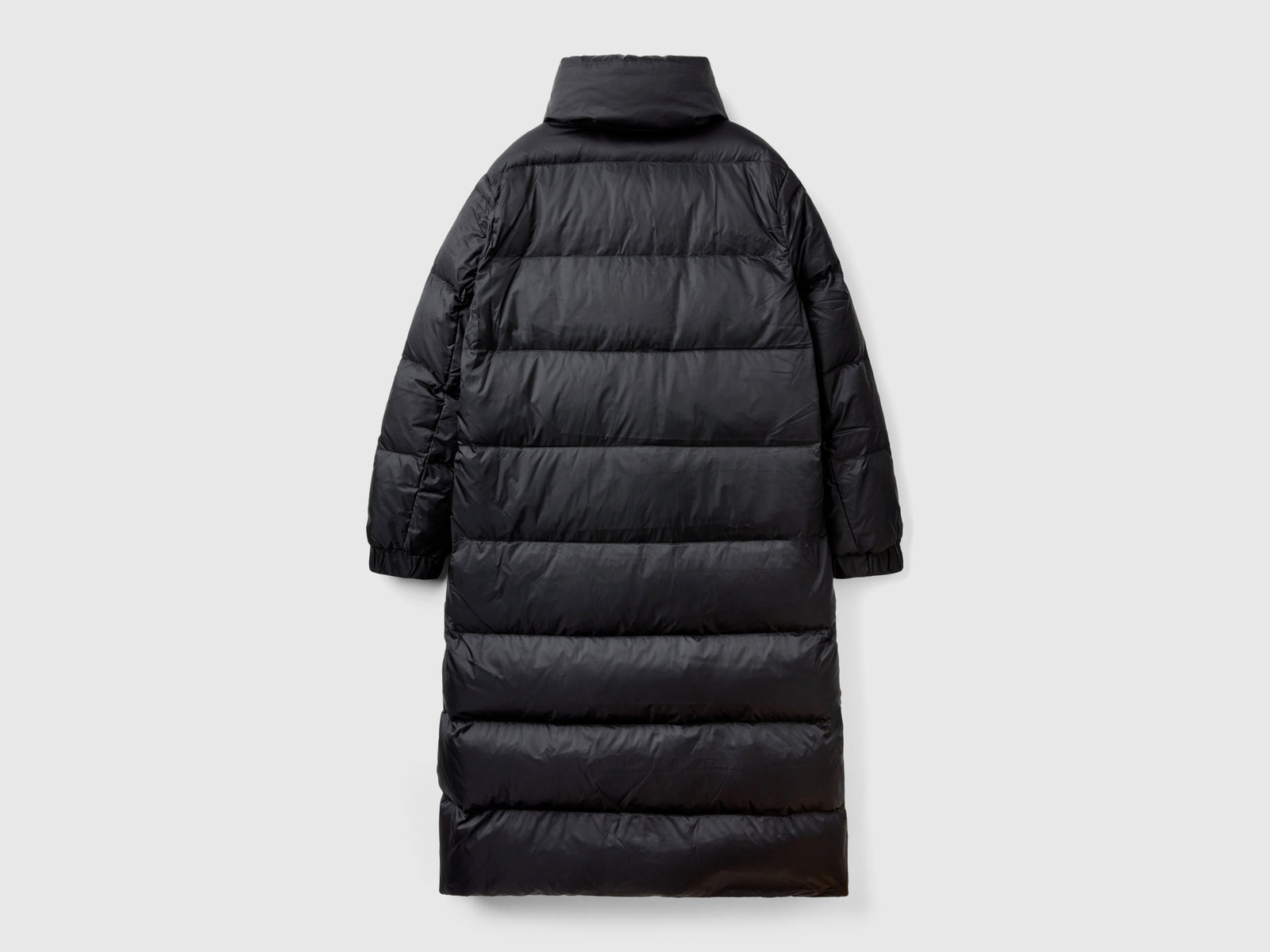 Chaqueta acolchada de plumón auténtico da donna nero 2 | Benetton Outlet