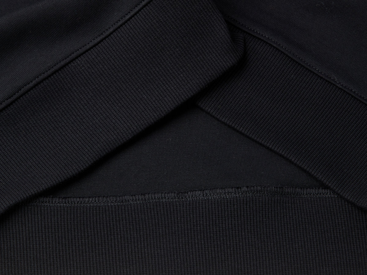Sweatshirt with jewel-effect applications