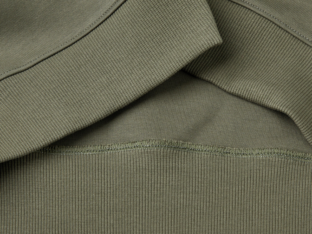 Sweatshirt with jewel-effect applications