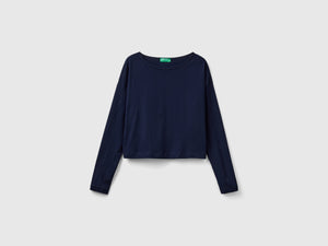 T-shirt in cotone a fibra lunga
