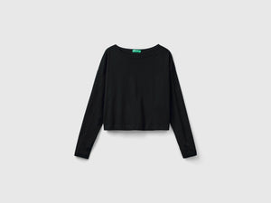 T-shirt in cotone a fibra lunga