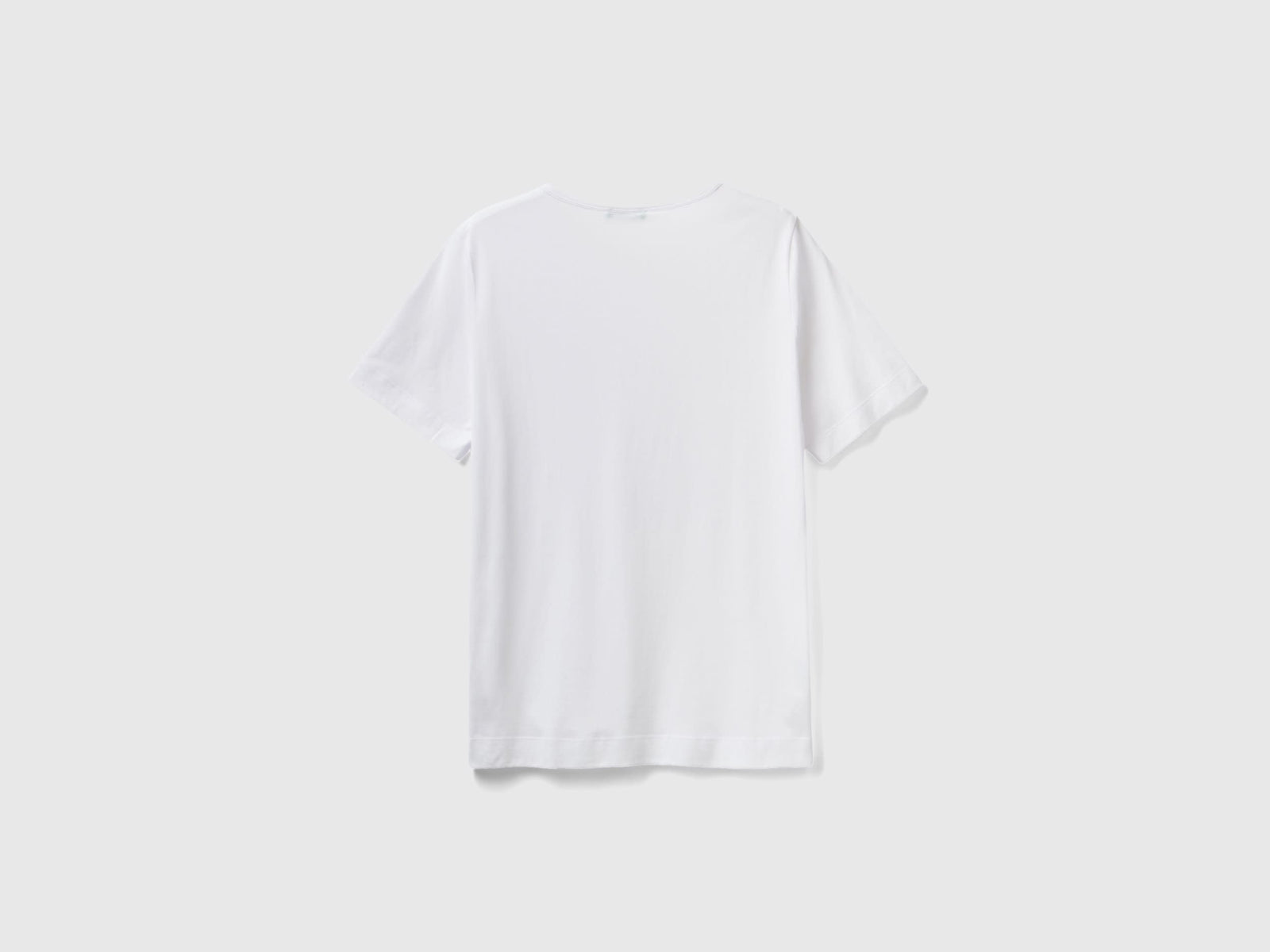 T-shirt a manica corta da donna bianco 2 | Benetton Outlet