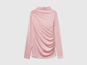 Maglietta slim fit in Modal stretch