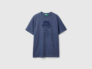 T-shirt con stampa 100% cotone