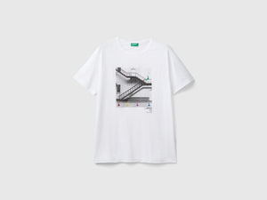 T-shirt regular fit in cotone bio