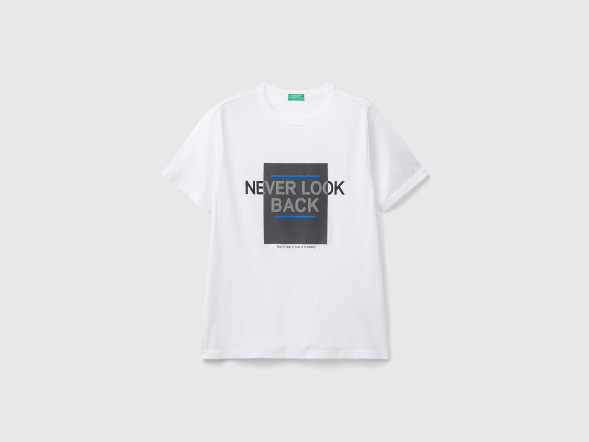 T-shirt regular fit in cotone bio